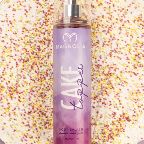 Magnolia Body Splash Cake Topper 250ml