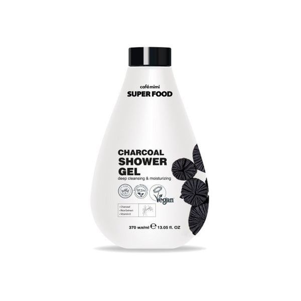 Café Mimi Charcoal Shower Gel 370 ml