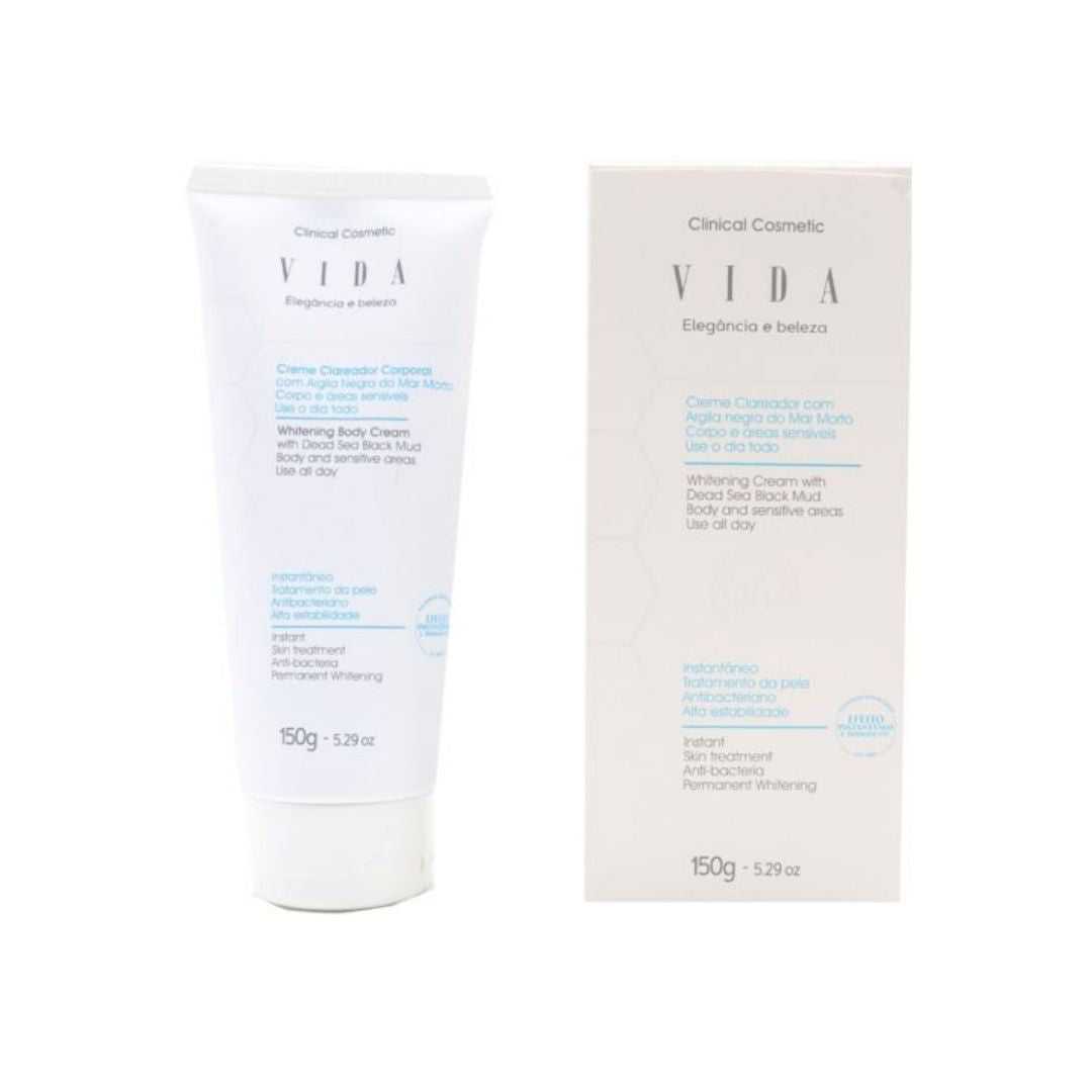Vida Whitening Clay Mask for the body and sensitive areas