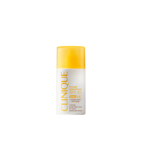 كلينيك واقي شمسي سائل للوجه بعامل حماية SPF 50-30 مل
