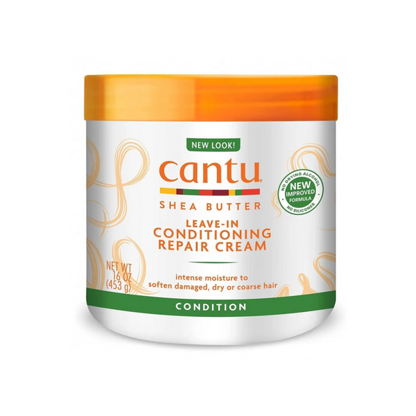 Cantu Leave-In Conditioning Repair Cream 453g  كانتو كريم بلسم يترك على الشعر