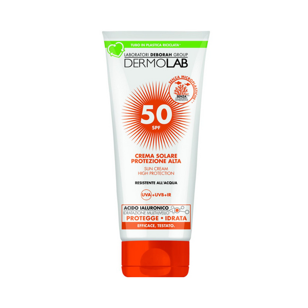 DermoLab SPF50 Sun Protection Cream for Body and Face Water Resistant