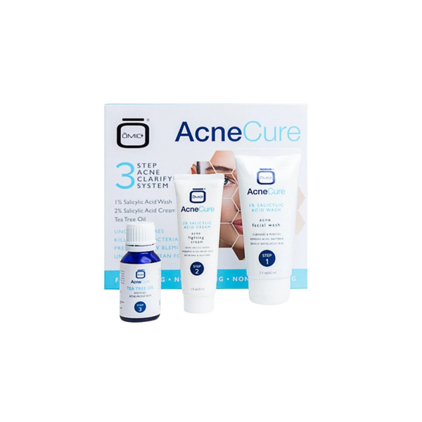 أوميك+ علاج حب الشباب بثلاث خطوات