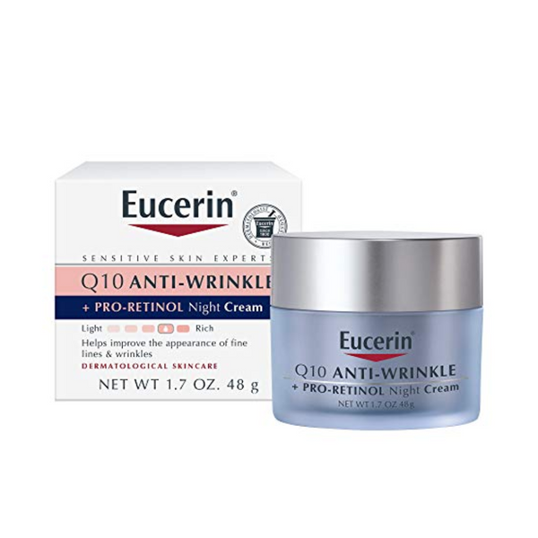 Eucerin Q10 Anti-Wrinkle Face Night Cream 48g