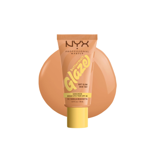 NYX كريم تون خفيف الوزن مع لمسة متألقة SPF 30