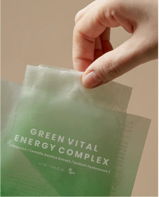 Axis-Y Green Tea Revitalizing Sheet Mask