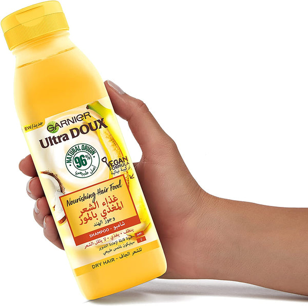 Garnier Ultra Doux Banana and Coconut Nourishing Shampoo 350 ml