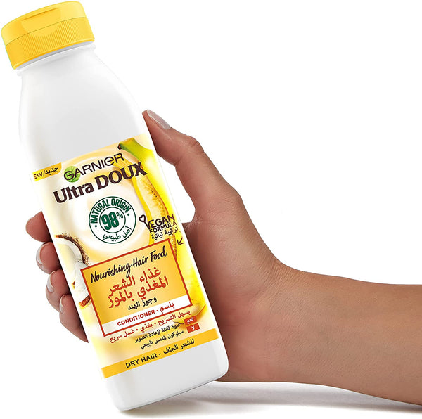 Garnier Ultra Doux Hair Food Banana & Shea Conditioner 350 ML