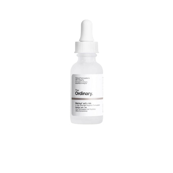 The Ordinary Concentrated Anti-Wrinkle Serum contains Matrixyl 10% and Hyaluronic Acid