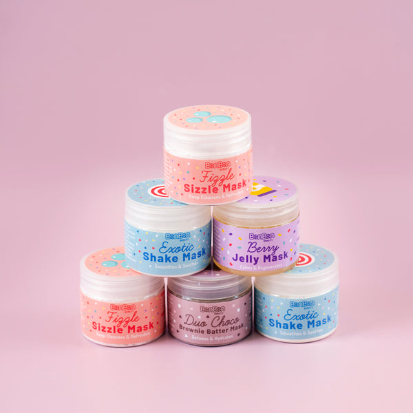 Bonbon Beauty Detox Choco Brownie Butter Moisturizing Detox Mask 50ml