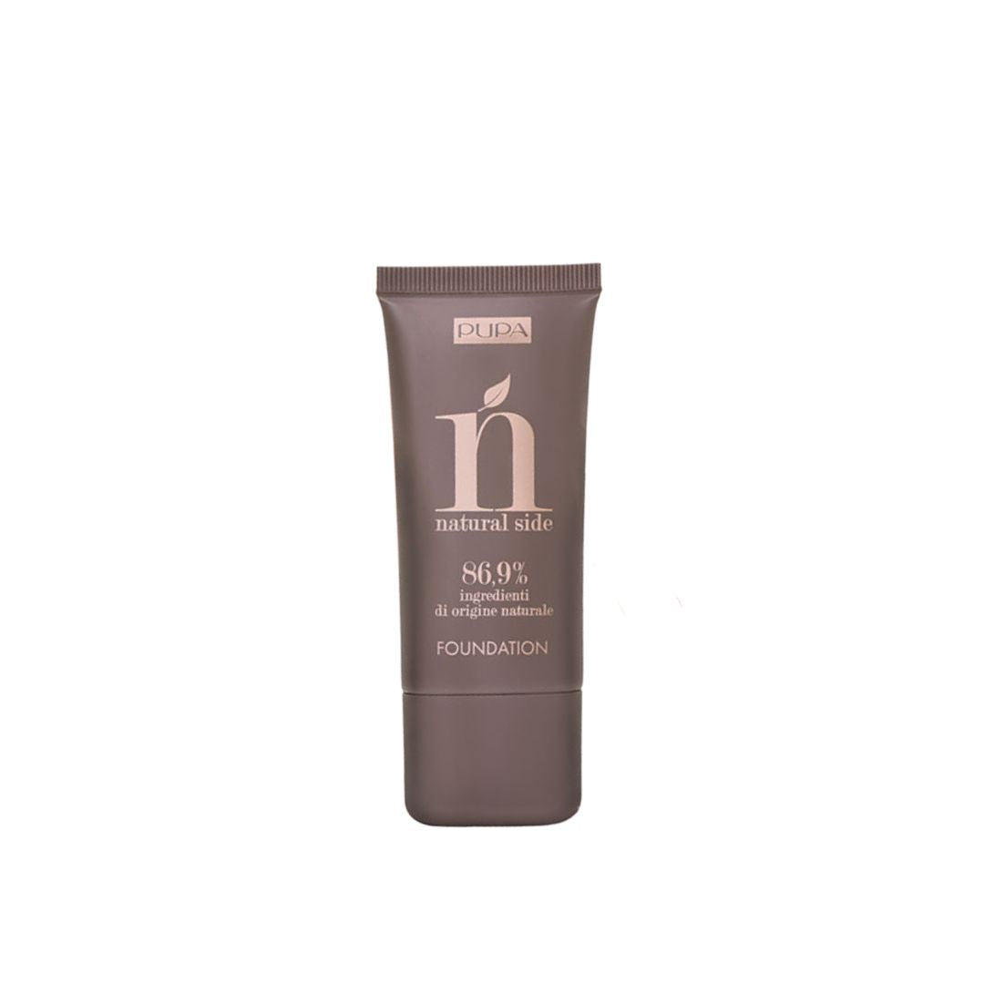 Pupa Milano Natural Seed Foundation is velvety