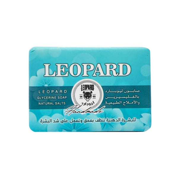 Leopard Natural Salts Soap for Skin Firming