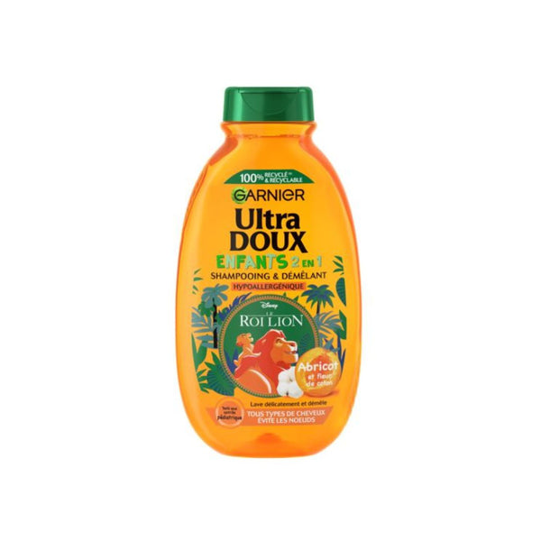 Garnier Ultra Doux Children With Apricot And Cotton Flower Shampoo 2 in 1