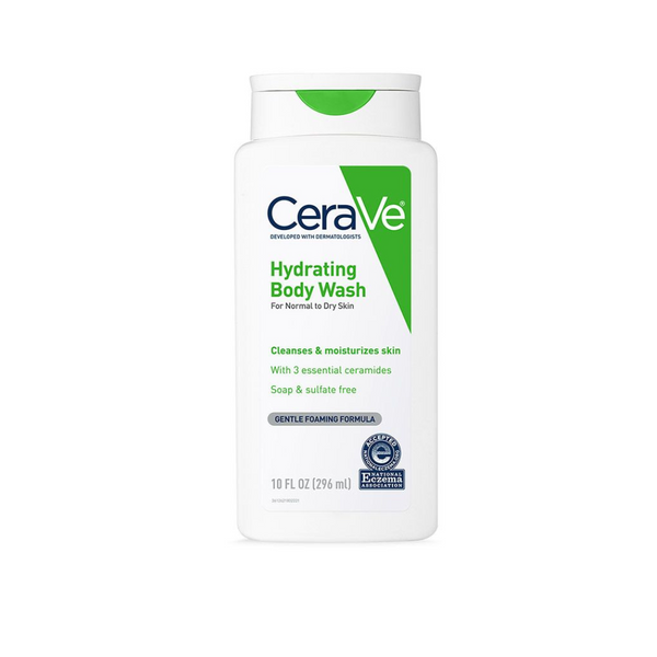 Cerave Hydrating Body Wash for Normal to Dry Skin 296ml 
