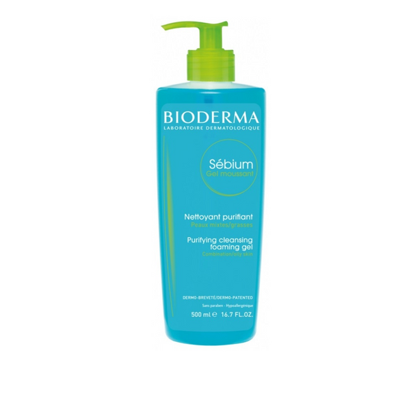 Bioderma Sebum foaming gel cleanser for combination and oily skin
