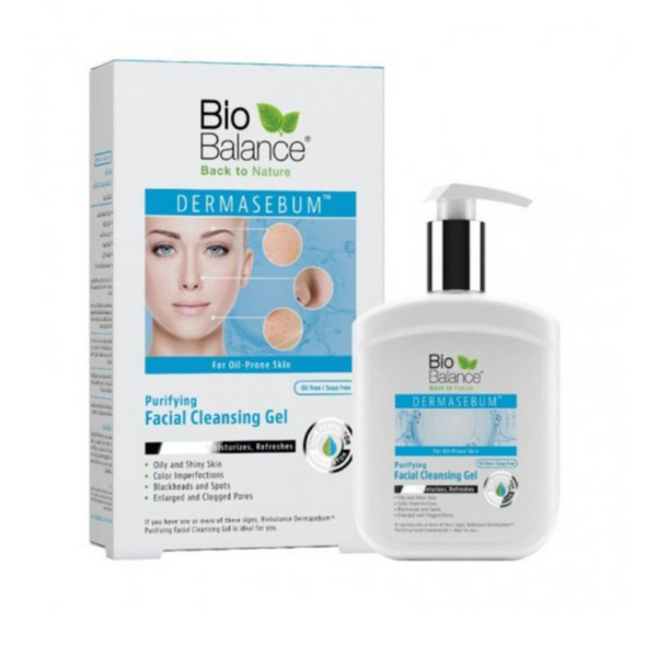 Bio Balance Dermasebum جل تنظيف الوجه المنقي