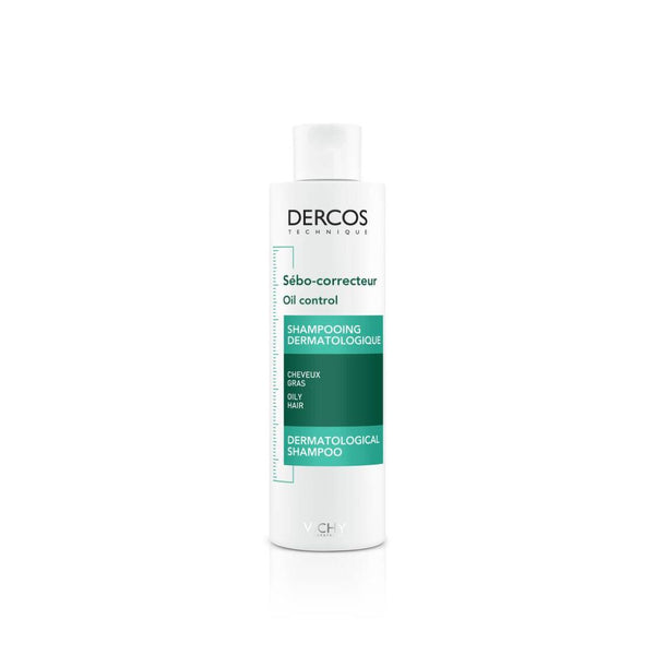 Vichy Dercos Oil Control Treatment Shampoo-200ML