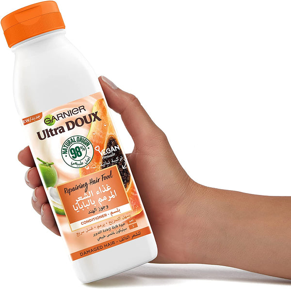 Garnier Ultra Doux Hair Food Conditioner Papaya 350 ML