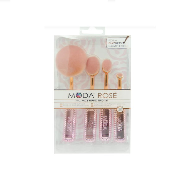 Royal & Langnickel set of face brushes Moda Rose 4 pieces
