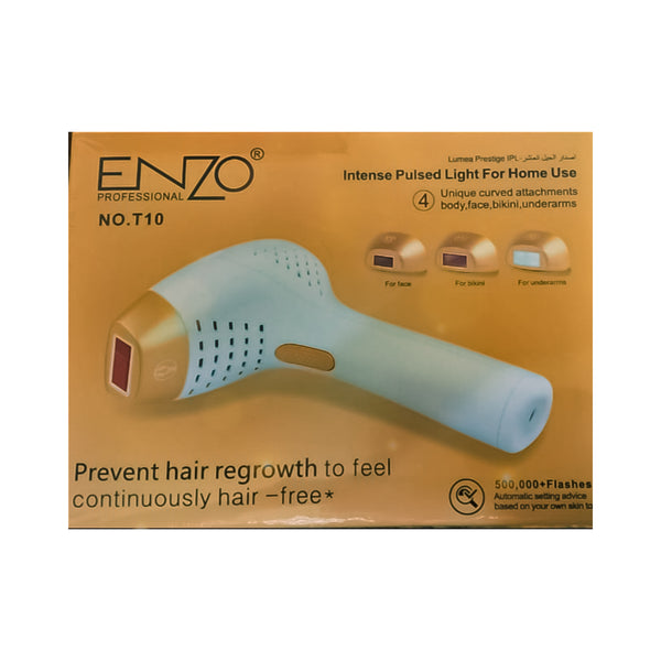 Enzo Ice Laser Hair Removal For Body&Face T-10   جهاز الليزر الثلجي لازالة الشعر للوجه والجسم من انزو