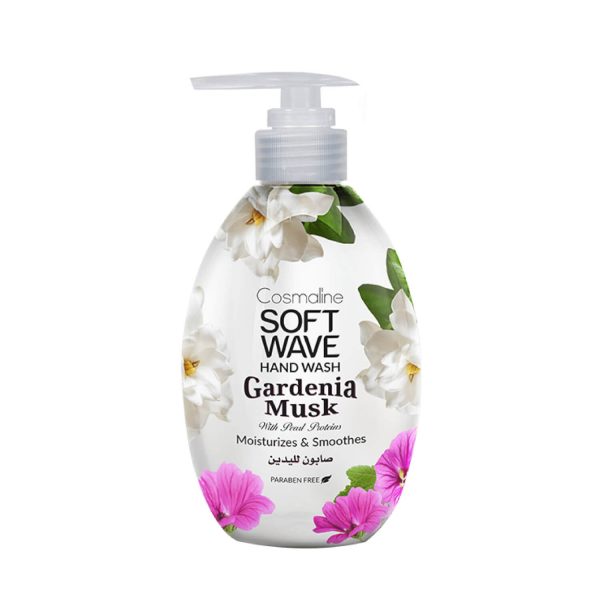 Cosmaline Soft Wave Liquid Hand Soap with Gardenia and Musk