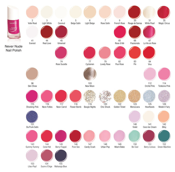 Samoa Never Nude Nail Polish