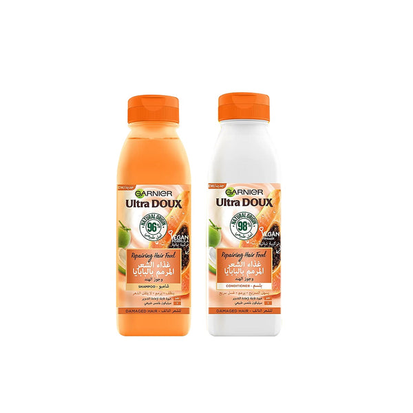 Garnier مجموعة نوفمبر شامبو وبلسم للشعر بالباباي وجوز الهند مع خصم 15%