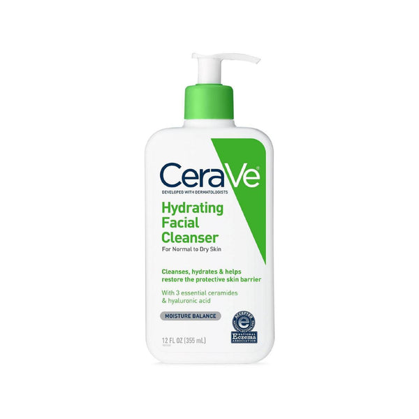 CeraVe Hydrating Facial Cleanser For Normal To Dry Skin 355ml