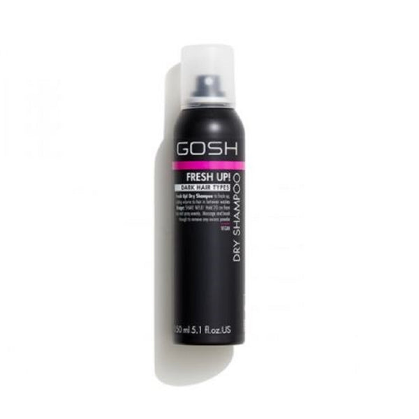 Gosh Dry Shampoo Spray Dark 150 ml غوش بخاخ شامبو جاف للشعر اسود ١٥٠مل