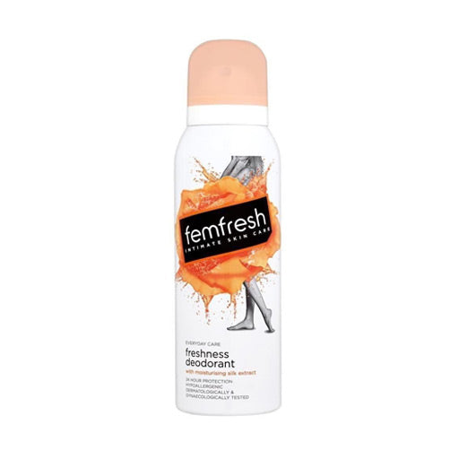 Femfresh Intimate Hygiene Feminine Freshness Deodorant Spray 125ml فامفريش بخاخ مزيل للعرق للمناطق الحساسة